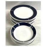 Eight plates/6 matching bowls/majesticware