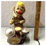 Vintage toy, clown, Cragstan  Melody band
