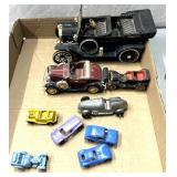 Retro toy cars