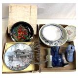 Collectible plates and other decor