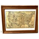 Map of the United States of America