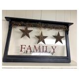 39" wide wall hanging decir