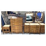 3 pcs bedroom dresser set