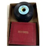 Vintage unsorted records