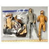 Western action figures with accessories