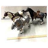 Vintage toy horses