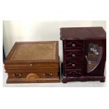 2 jewelry boxes