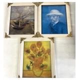 Retro framed artwork