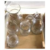 Glass vases