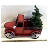 Vintage Metal Christmas truck