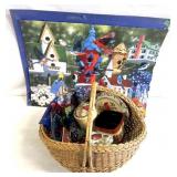 Bird themed Christmas decor