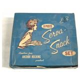 Anchor hocking eight piece service snack set