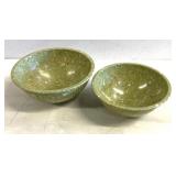 2 Apollo ware  bowls