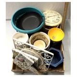 Plant pots/Springfield temp gauge