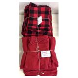 Flannel double bedsheets