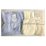 Double bed set sheets/flat sheets