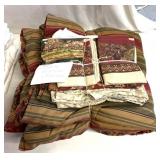 Full size sheet sets with comforter