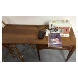 Retro, singer, sewing machine with stand