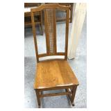 Vintage wooden rocker