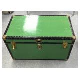 Vintage shipping trunk
