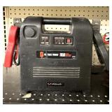 Portable power pack shows charged