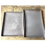 Washer and dryer pans