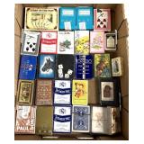 Vintage decks of cards