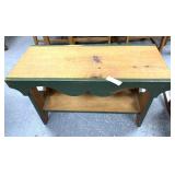 29 inch wide decorative bench