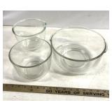 Glass, mixing bowls