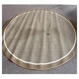 96 inch wide area rug some marks