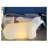 Illuminated sheep by Empire blow mold