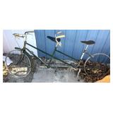 Vintage tandem bike