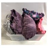 Colorful blankets and pillows