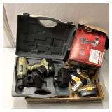 Cordless drills charged, however may need new