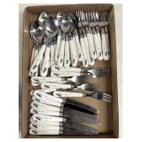 Bird themed matching silverware