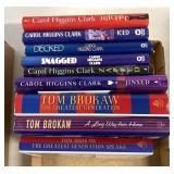 Carol Higgins Clark/Tom Brokaw books