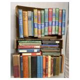 Antique hardcover books