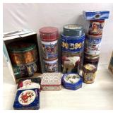 Christmas tins