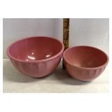 2 vintage Boonton bowls
