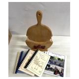 Decorative cookbook holder/memories books