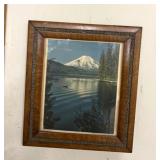View of Mount St. Helens from the Lake,"