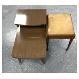 Vintage stool/end table