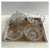 Crystal/other glassware bowls