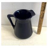 Vintage midnight blue pitcher