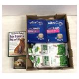 Pet home remedies/vacuum bags/puzzle