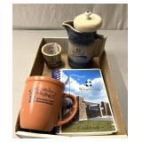 Winneshiek medical Center cookbook/pottery