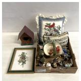 Bird themed collectibles