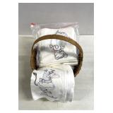 Handcrafted napkins/place settings