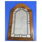 13.5 inch wide wall hanging mirror