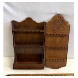 Wooden spoon displays